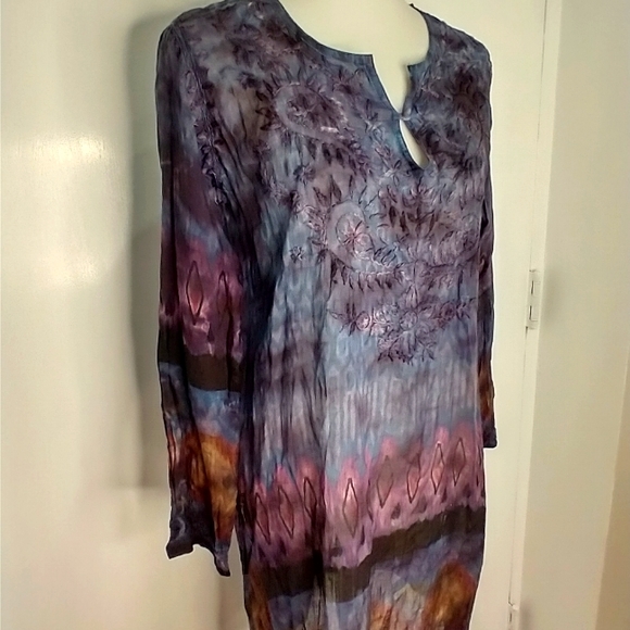 Raj Tops Moody Cotton Tunic Poshmark